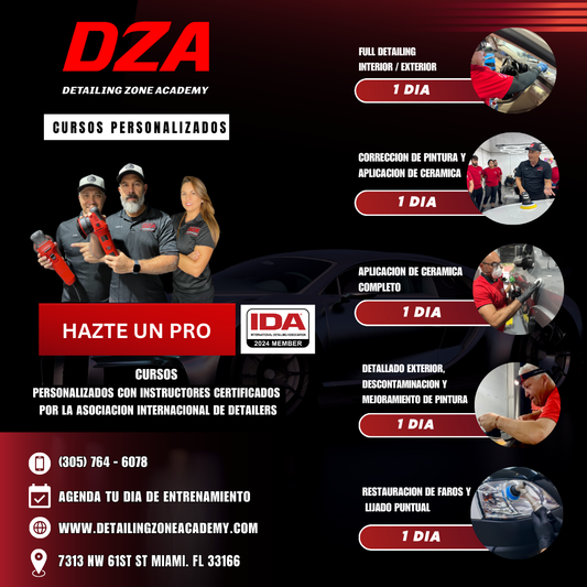 Personalized Auto Detailing in Person Courses